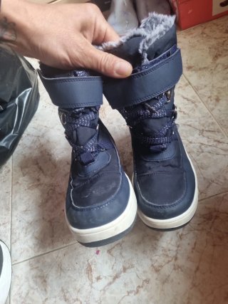 Botas niña invierno azul