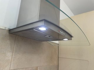 Campana extractora de cocina moderna