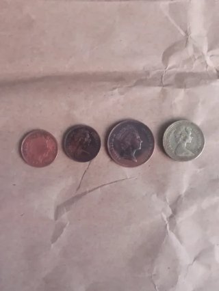 Lote monedas antiguas España Isabel II