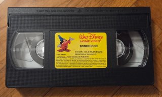 VHS Disney Robin Hood Clásicos Animados Español