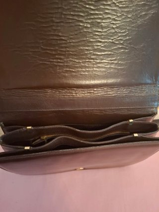 Borsa vintage in coccodrillo