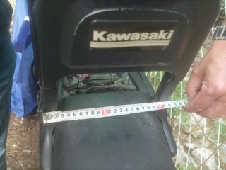 Respaldo asiento Kawasaki Vulcan 500
