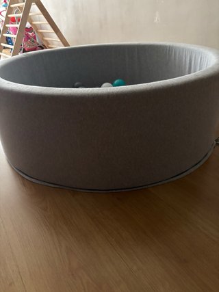 Piscina de bolas acolchada redonda