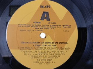 LP The Studio Group La Guerra de las Galaxias