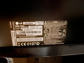 TV LG 55 3D