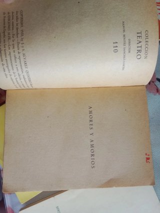 Lote libros de teatro vintage