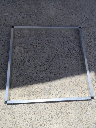 Ventana Oscilobatiente Aluminio Blanca y prepar.