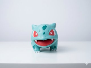 Maceta Bulbasaur 3D Pintada a Mano