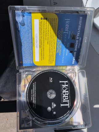 El Hobbit: Un Viaje Inesperado Blu-ray + DVD