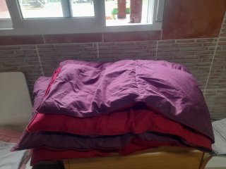Edredón plumón cama 90