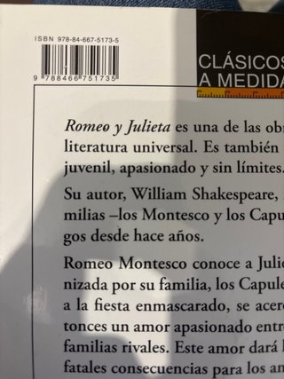 Romeo y Julieta