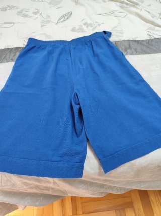 Falda pantalón azul