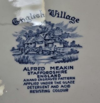 Lote 3 Fuentes Alfred Meakin Inglesas