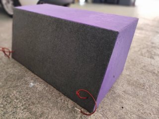 Cassa doppio subwoofer multistrato 38cm