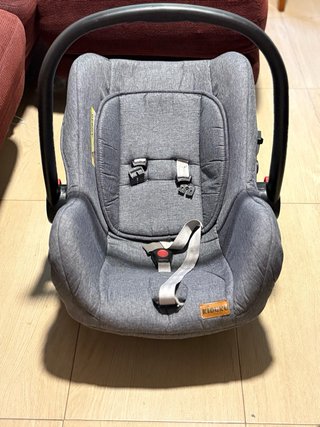 Carrito de bebé Kiduku gris