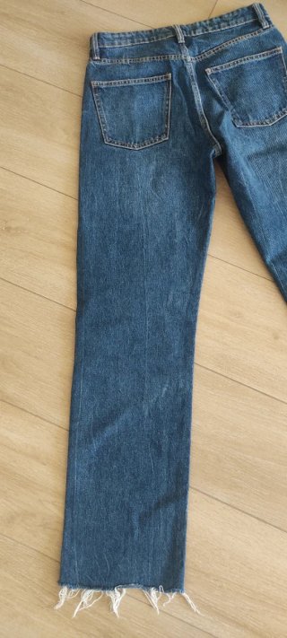 Pantalón Vaquero Zara Mujer