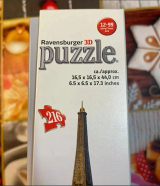 Puzzle 3D Torre Eiffel Ravensburger 216 piezas