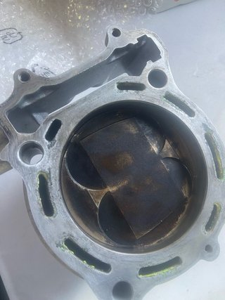 Peça de motor de mota