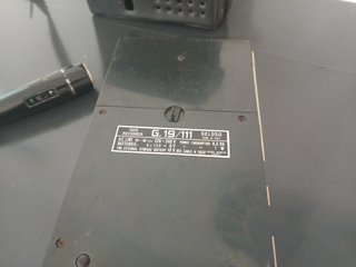 Registratore Geloso G19-111 con microfono