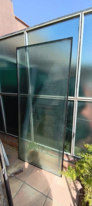 Ventanas antiguas de madera