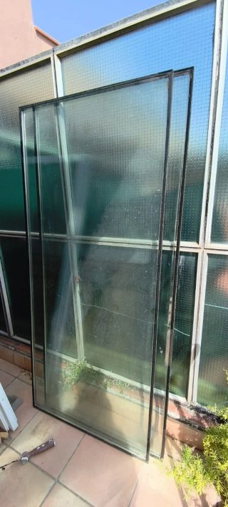 Ventanas antiguas de madera