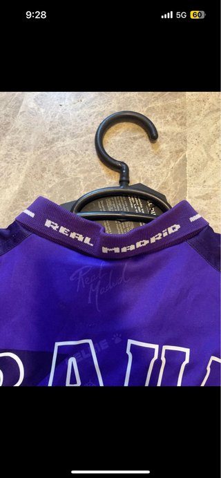 Camiseta Real Madrid 96/97 Kelme Morada