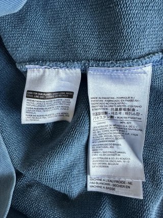 Sudadera unisex Levis talla S Ajuste extragrande