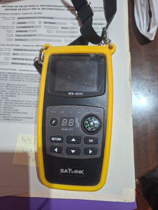 Medidor Satelital Digital Satlink WS-6933