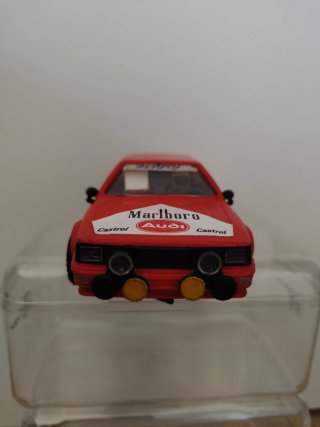 Audi quattro Scalextric Rojo