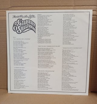 Gilbert O'Sullivan I'm A Writer LP Vinilo