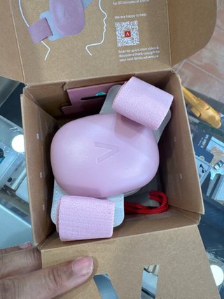 Cascos Bebé Alpine Muffy Confort Rosa