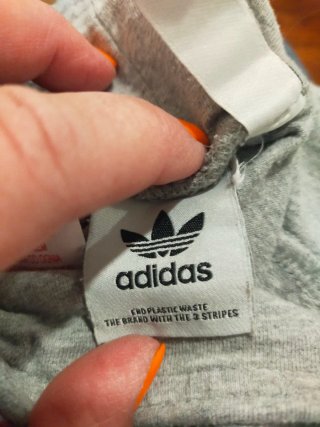 Leggings Adidas bambina grigi 9-10 anni
