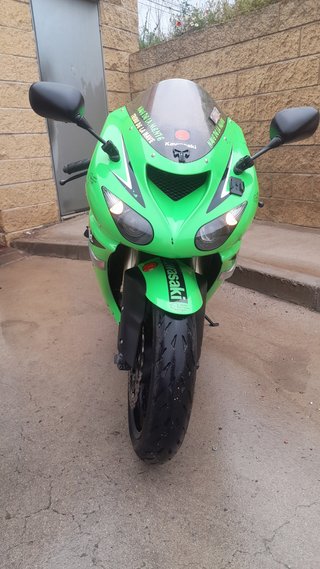 Kawasaki ZX10R 2008 Verde