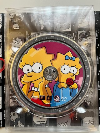 Los Simpson Colección Octava Temporada 4 DVDs