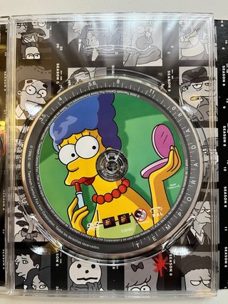Los Simpson Colección Octava Temporada 4 DVDs