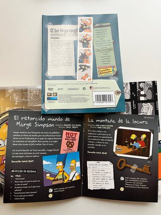 Los Simpson Colección Octava Temporada 4 DVDs