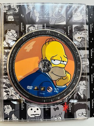Los Simpson Colección Octava Temporada 4 DVDs