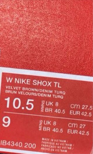 Nike Shox TL Scarpe Uomo Tg 42.5 Nuove