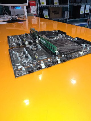 2 Placas BTC79X5 v1 Minera, Intel Celeron 2GB ddr3