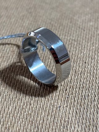 Anillo ZRC Acero Hombre Talla 21