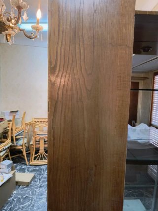 Vitrina madera y cristal
