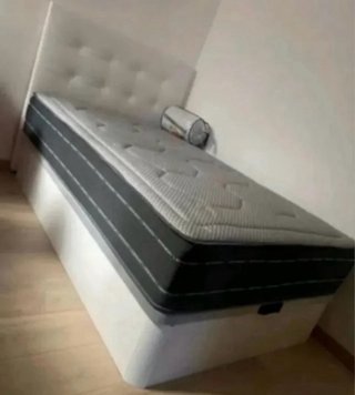 Canapé abatible y colchón oferta