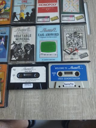 Lote Iniciación Amstrad Amsoft Cassettes
