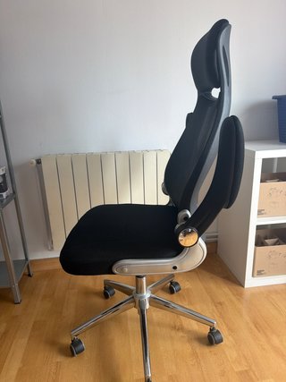 Silla Gamer Ergonómica Negra