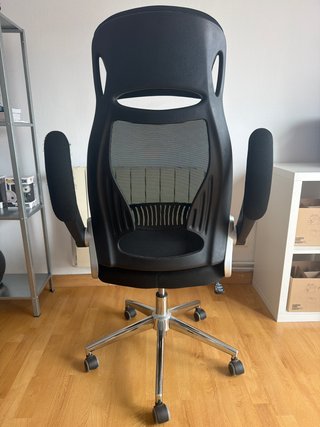 Silla Gamer Ergonómica Negra