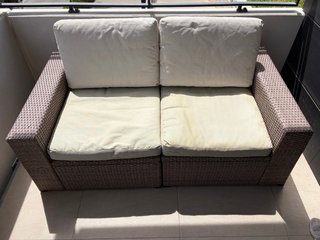 Sofá Exterior IKEA SOLLERON Beige/Marrón