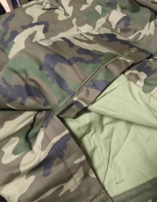 Uniforme nuevo camuflaje frío Talla 2C