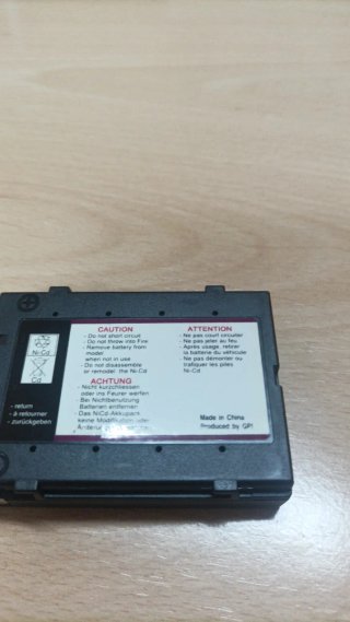 Batería NIKKO 6.0V Ni-Cd Energy Pack