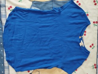 Camiseta H&M azul talla S