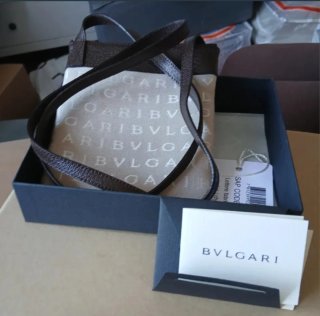 Bolso de mano Bvlgari Beige/Marrón